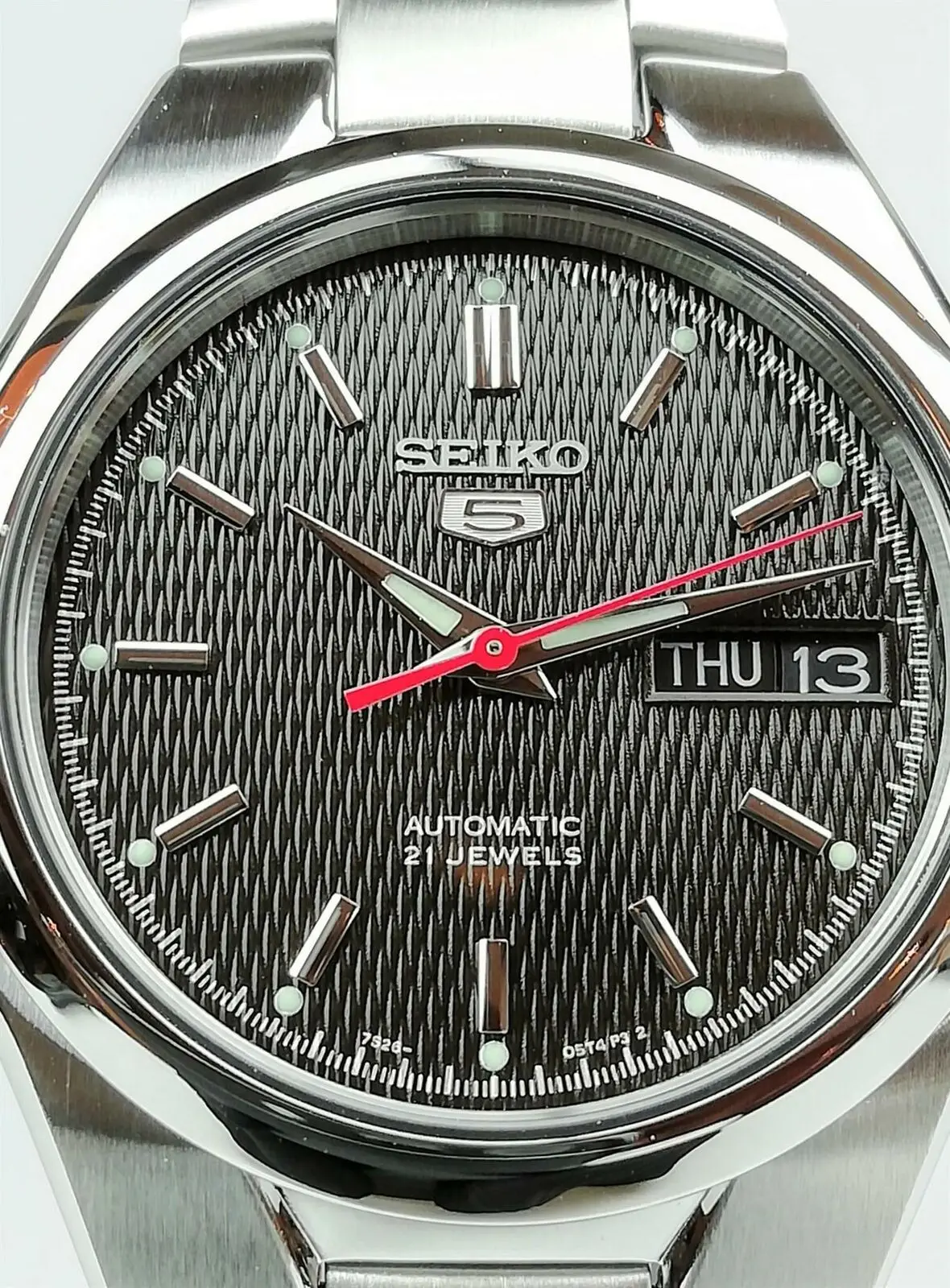 Мужские автоматические часы Seiko 5 SNK607K1 черный циферблат из  нержавеющей стали автоматические мужские часы черный циферблат браслет из  нержавеющей стали | Наручные часы | АлиЭкспресс