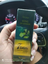 Suero para el crecimiento del cabello de jengibre, tratamiento para la pérdida del cabello con Spray, aceite esencial para el crecimiento del cabello Germinal efectivo en 7 días, cuidado del cabello para hombres y mujeres, 30ml