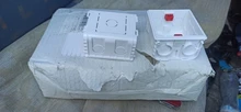 Caja de montaje de Cassette, caja de empalme oculta tipo 86, caja de montaje interno, Caja Blanca, roja y azul