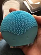 Ultra sonic eléctricos de silicona cepillo de limpieza Facial Sonic cara limpiador limpiando piel Mini lavadora masajeador cepillo recargable