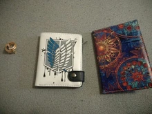 Anime Attaclk On Titan Wallet Wings of Liberty PU Short Coin Purse