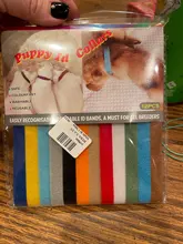 Collar de identificación para cachorros y gatitos, 12 Uds.