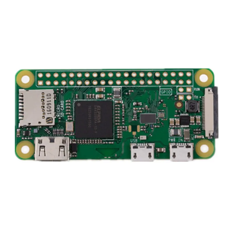 Электронная оригинальная плата Raspberry Pi Zero W 1 ГГц процессор 512 МБ ОЗУ 0 Вт Мини