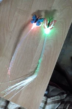 Horquilla luminiscente brillante para niña y juguetes con luz LED, accesorio de cabello con Led intermitente, adorno para el pelo, regalo de Navidad para fiesta de año nuevo