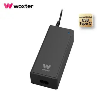 

Woxter Adapter 65 C - Cargador universal de adaptador de corriente para Portátiles, 11 puntas, Conexión Tipo C