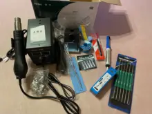 Soldering-Station Phone-Repair SMD Yihua 8786d Digital BGA Hot-Air DIY