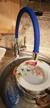 Torneira Hot-Water-Mixer Cozinha Kitchen-Faucet Rotation Frap Cold And Nose F4053 Silica-Gel
