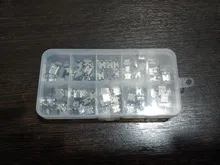 100 unids/lote de 10 modelos de conectores de base de carga Usb tipo C mezcla de 6 pines y 16 Pines de uso para teléfonos móviles y Kits de reparación de productos digitales