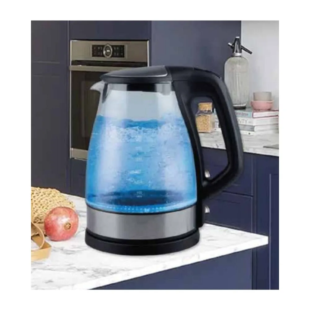 Simtech KM-4716 Glass Kettle 1.7 Liter Simtech glass kettle Practical stylish glass kettle with one-button opening spring l