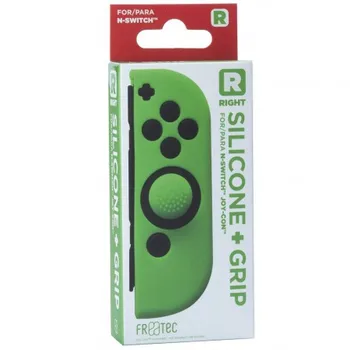 

Silicone Right Joy-Wiht + grips Green-SWI