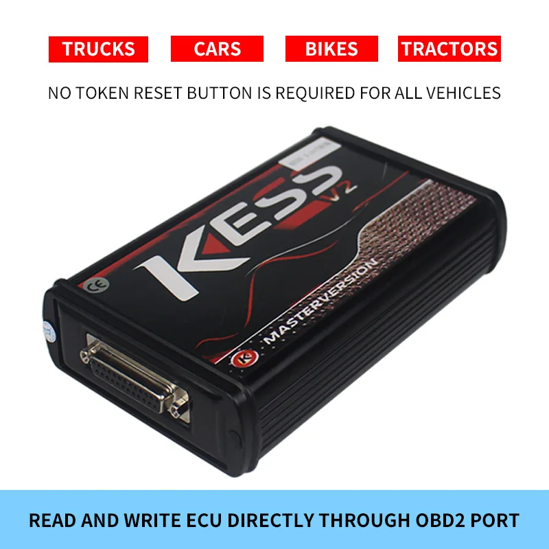 Онлайн V2.47 ЕС красный Kess V5.017 OBD2 менеджер Тюнинг Комплект KTAG V7.020 4 светодиодный Kess V2 5,017 BDM Рамка K-TAG V2.25 ECU программист