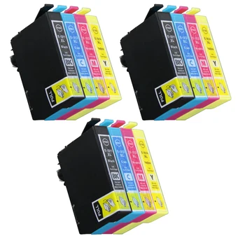 

12 ink cartriges T18XL Model T 18XL t1811 t1812 t1813 t1814 Compatible with epson printers XP212 XP33 XP225 XP322