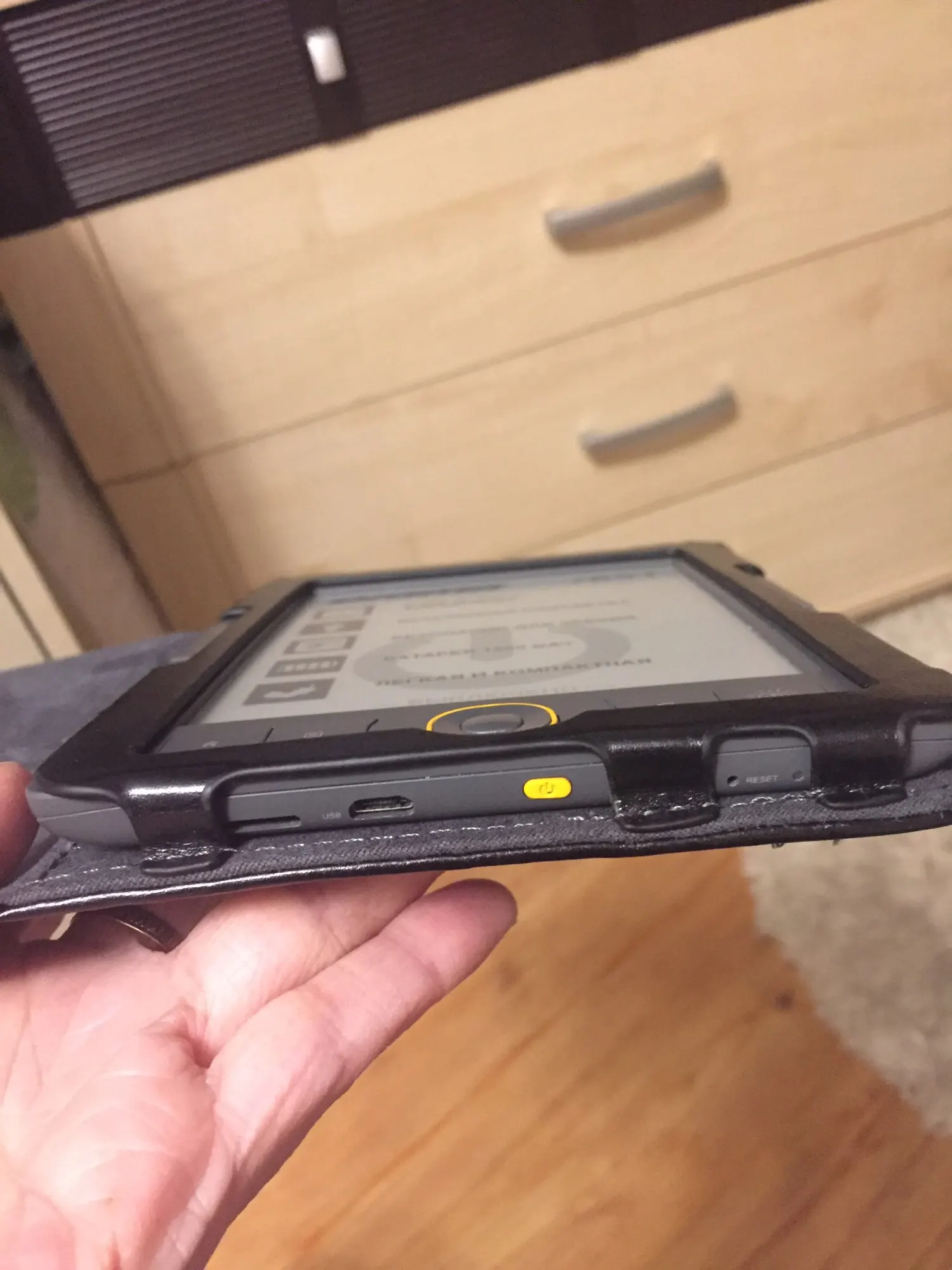 Отзыв о товаре Кожаный чехол для электронной книги для digma e630 e631 e632, чехол для digma e624 e626 e627 e629, Карманный чехол от пользователя A***r