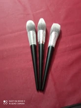 Sywinas brocha maquillaje set 15 piezas Kit de herramienta brochas de maquillaje de pelo sintético natural negro de alta calidad brochas maquillaje profesional
