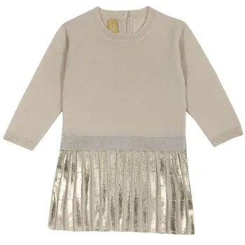 

Chicco dress, long sleeve, beige