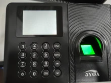 A10 biométrico de huellas dactilares tiempo asistencia sistema reloj de empleado de reconocimiento de la máquina electrónica