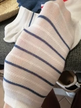 Calcetines elásticos deportivos a rayas para niños, calcetín suave, transpirable, para Primavera, Otoño y verano, 5 pares