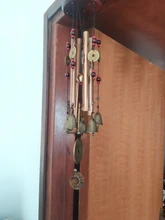 Wind-Chimes Decoration Garden-Tubes-Bells Wall-Hanging Yard Outdoor Antique Copper Living