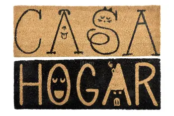 

Natural coconut fiber doormat door mat the entry gate house/home 75x25cm