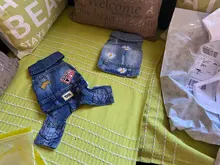 Dog-Vest Jacket Apparel Jeans Puppy Small Dogs Yorkshire Terrier Denim For Chihuahua