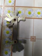 NICEYARD-herramienta de medición métrica y de paso blanqueador, tornillo plegable de 60 y 55 grados, medidor de hilo, 20 cuchillas de Metal