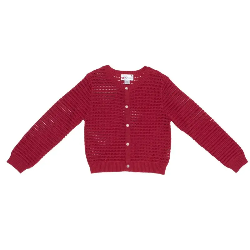 Chicco cardigan size 098, red color