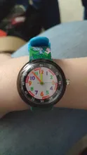 UTHAI CQ15-Reloj de pulsera de cuarzo para niños y niñas, cronógrafo Multicolor con dibujos animados de flores, perro, León