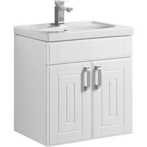 

Cabinet under the sink Aquanet Rondo 60 with doors, White (189156)