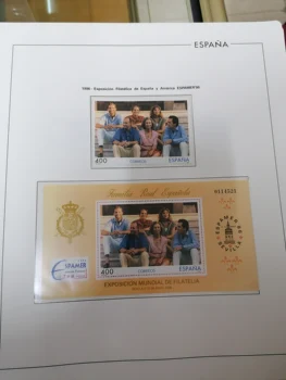 

Sellos de Post stamp collecting from Spain year 1996