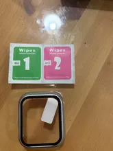 Para carcasa de reloj Apple 44mm 40mm iWatch 42mm 38mm parachoques de templado de vidrio de 44 42 38 42mm reloj de apple 4 4 5 SE 6