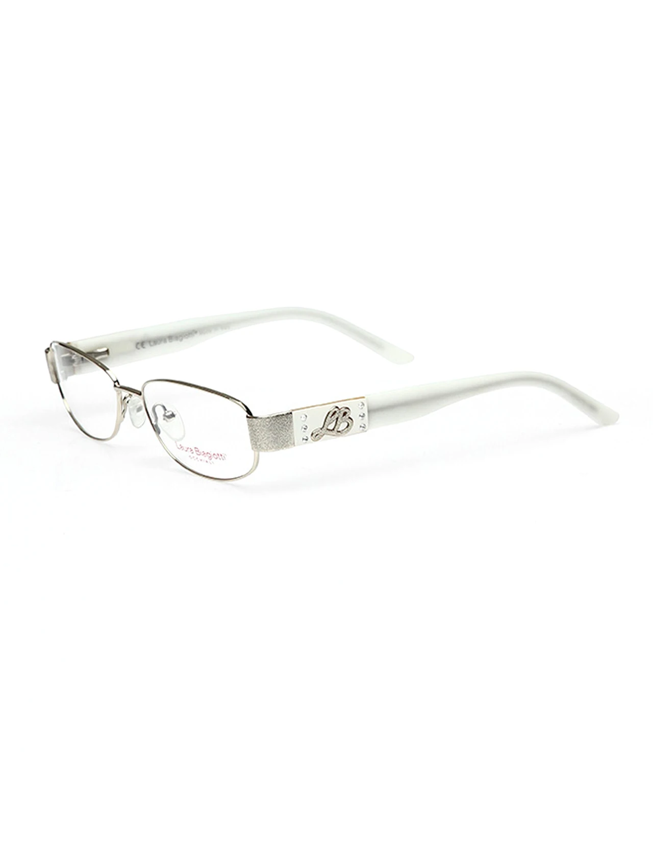 

Markamilla Women Reading Glasses Frame Demo Glasses Eyewear Transparent High Quality WomenLaura Biagiotti LB 005 OXL