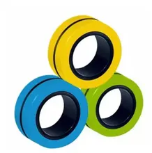 Anti-estrés anillos magnéticos Fidget abrir juguete RingTools niños magnético anillo de dedo anillo de Spinner para adultos juguetes de la descompresión