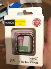 Protector de pantalla de cristal + cubierta para carcasa de reloj Apple, 44mm, 40mm, iWatch, 42mm, 38mm, accesorios para Apple Watch serie 5 4 3 SE 6