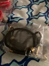 Brazalete de tamaño ajustable para hombre y mujer, pulsera de color rojo y negro tibetano budista, Milanese Lucky Red