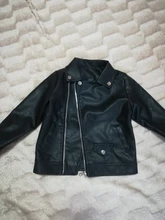 Abrigo de PU para bebé, niña, niño, Primavera, otoño e invierno, chaquetas de cuero de moda para niño, abrigos, ropa, 1-10 años, 2020