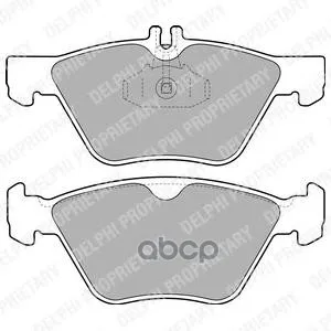 Колодки Передние Mercedes E W210, S W220 Lp1589 Delphi арт. LP1589