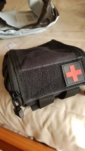 Molle-Kit de primeros auxilios táctico, bolsa de accesorios médicos, riñonera de nailon para supervivencia al aire libre, bolsa médica de caza