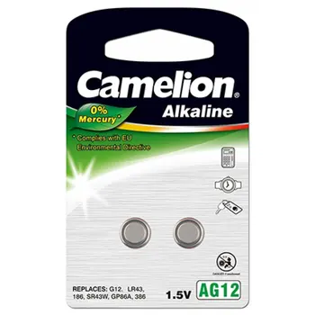 

Camelion button battery LR43 blister 2 pcs.