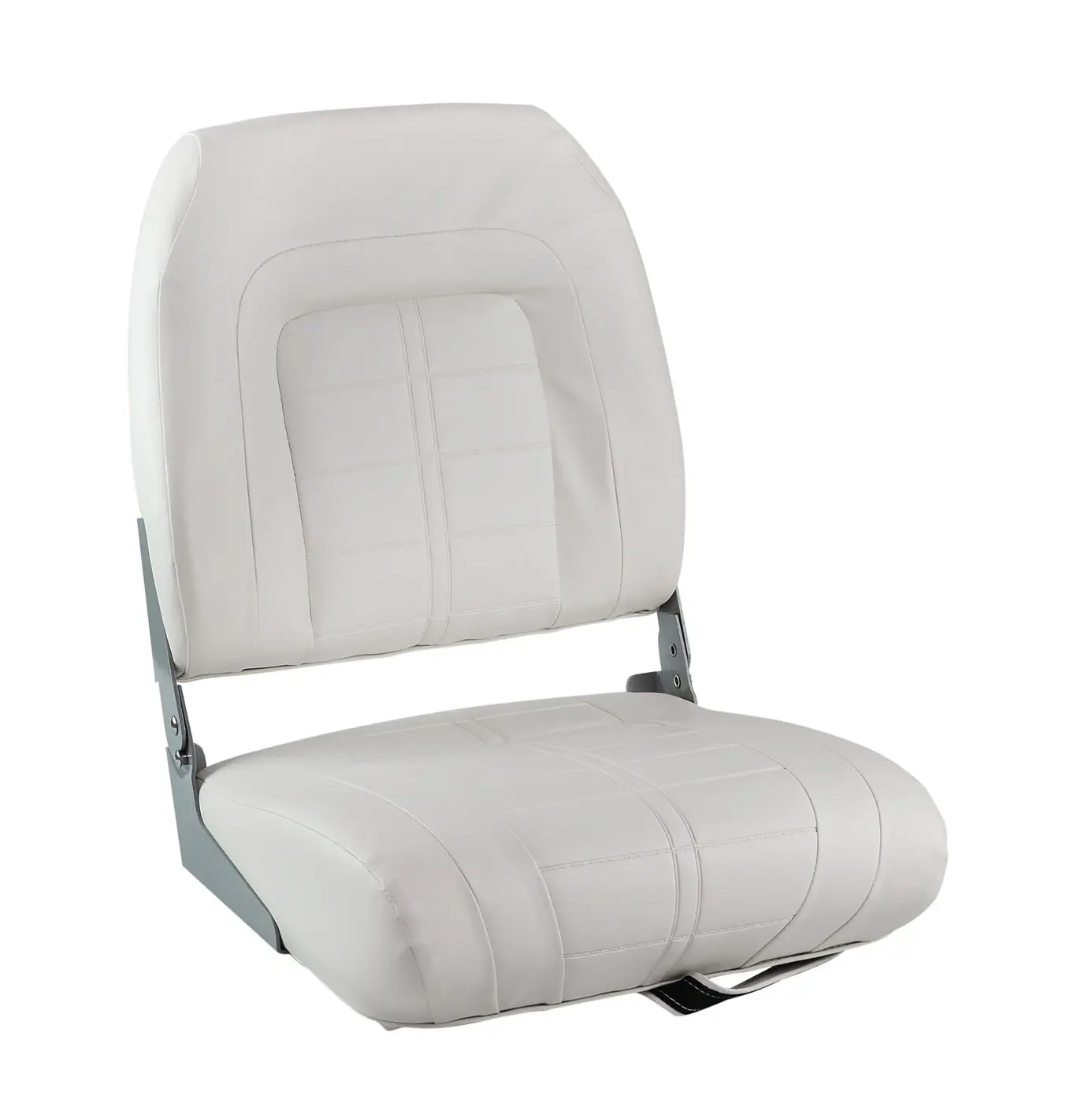 Кресло складное мягкое SPECIAL HIGH BACK, обивка белый винил 76236W