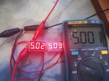 Panel-Meter-Gauge Voltmeter Display-Module Digital Motorcycle Mini DC0-100V Blue DIY