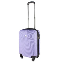 Чемодан на колесах PROFFI TRAVEL "TOUR SPACE" 20' пластиковый малый 55х35х22, ФИОЛЕТОВЫЙ, S