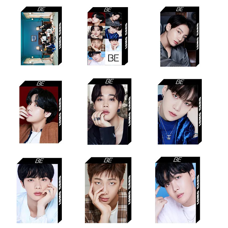 30 шт./упак. KPOP Bangtan Boys новый альбом BE LOMO открытки Коллекция фанатов JIMIN JUNG KOOK SUGA |