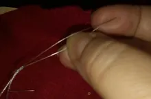 Aguja de abalorios DIY, suministros para hacer cuentas, alfileres hechos a mano, accesorios de joyería, herramientas, 1 Uds.