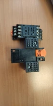 Electromagnetic-Relay Base Din-Rail-14-Pins MY4NJ AC220V Coil DC12V 4NC 4NO Small 1set
