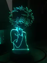 Night-Lamp Bedroom Decor Manga Gift Anime Hunter-X-Hunter Kids Child for 3d