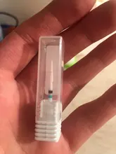 Cortador de cerámica para uñas, brocas de corte para manicura, broca de fresado, herramienta de Arte de uñas, 1 Uds.