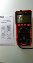 TASI TA801A/B/C/D multímetro Digital Mini Smart Ture Rms Ac Dc Ncv rango automático Digital probador multímetro Ohm, Hz medidor de voltaje