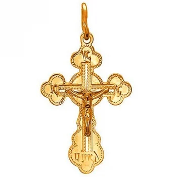 

Esthete cross made of silver with gilding