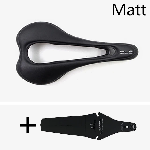 black-Matte 1 Велосипедное седло, мужское, полностью углеродное волокно, ультралегкое, Iatlia SLR, Tekno, с высоким потоком, открытое седло, MTB, шоссейное, велосипедное, седло для велосипеда - Цвет: black-Matte 1