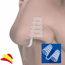 Фиксатор против храпа помогает спящему сну анти храп клип BREATHE FACIL